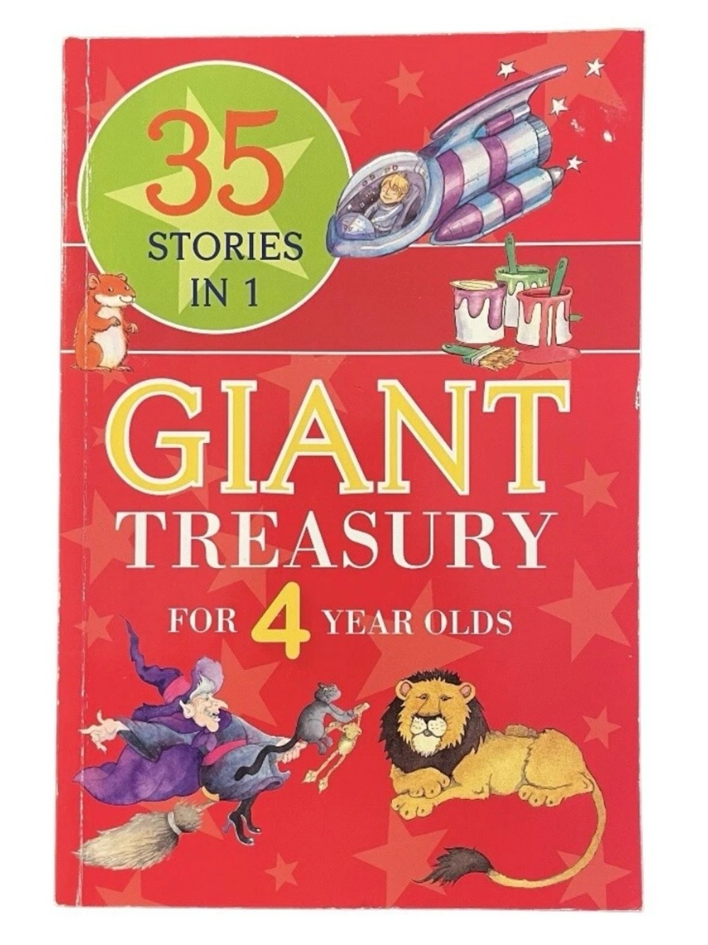 Giant Treasury For 4 Year Olds 35 Stories Parragon 2010 Animals Space Adventure